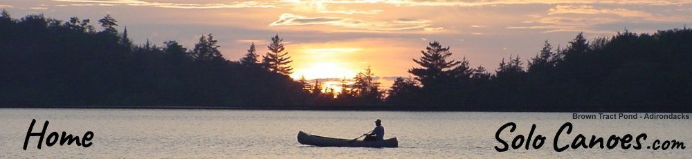 Solo Canoeing Home