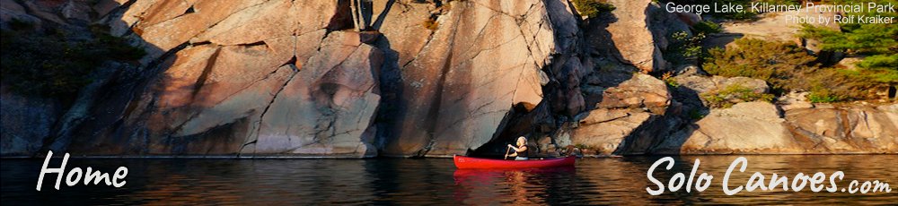 Solo Canoeing Home