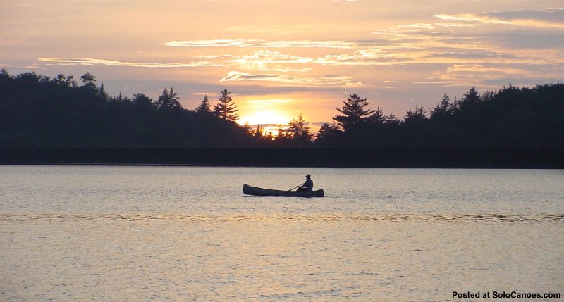 Sunset at Browns Tract Pond