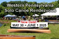 2024 Western PA Solo Canoe Rendezvous